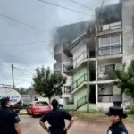 Daniel Irigoyen es el hombre que rescataron en un departamento que se incendió