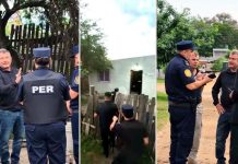 Hubo 54 allanamientos simultáneos en Concordia a organización que vendía armas y droga en redes sociales