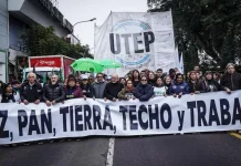 Consejo del Salario: Organizaciones marchan pidiendo un ingreso mínimo equivalente a la Canasta Básica Total