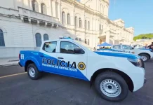 Frigerio entregó 48 nuevos patrulleros a las distintas dependencias policiales