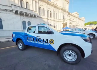 Frigerio entregó 48 nuevos patrulleros a las distintas dependencias policiales