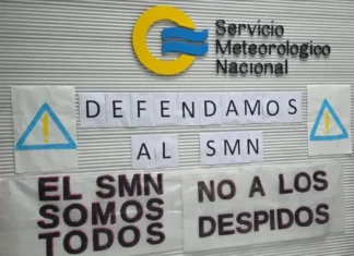 El Gobierno oficializó 140 despidos en el Servicio Meteorológico Nacional