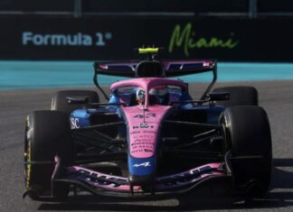 Franco Colapinto subió al puesto 7 en el GP de Miami por la sanción a Charles Leclerc