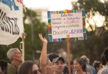 El salario inicial docente en Entre Ríos cubre solo la mitad de la canasta básica
