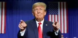 Trump publicó un mapa con Venezuela pintado con la bandera de EEUU