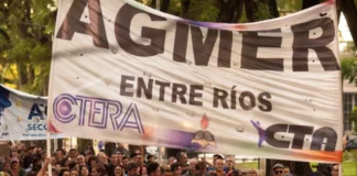 Hoy para Agmer y advierte: «El Gobierno no entiende la gravedad de la situación social y económica»