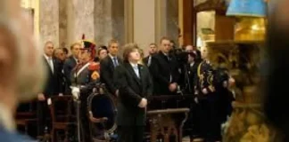 Milei asistió al Tedeum y García Cuerva pidió una clase dirigente que se anime al diálogo: “Basta de arengar la polarización”