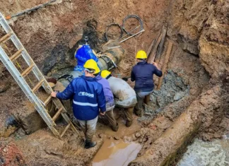 Avanzan a buen ritmo los trabajos de recambio de válvulas y prevén restablecer el servicio de agua antes de lo previsto