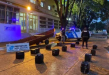 Prefectura Concordia incautó mercadería de contrabando por más de 6 millones de pesos