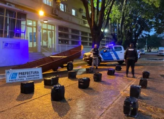Prefectura Concordia incautó mercadería de contrabando por más de 6 millones de pesos