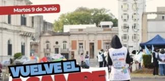 Agmer retoma el acampe frente a Casa de Gobierno en rechazo a la reforma previsional