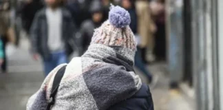 Emiten alerta amarilla por frío extremo en toda la provincia