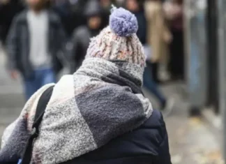 Emiten alerta amarilla por frío extremo en toda la provincia