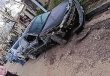 Concordia: Conductor destrozó varios autos e hirió a dos personas con una máquina vial