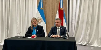 La ministra de Seguridad de la Nación anunció el nuevo «Plan Paraná» y destacó la baja histórica de homicidios