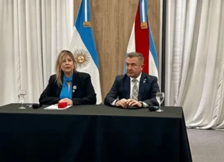 La ministra de Seguridad de la Nación anunció el nuevo «Plan Paraná» y destacó la baja histórica de homicidios