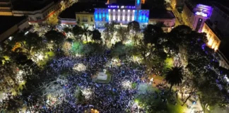 Amplio operativo de seguridad permitió que los festejos por el triunfo de Argentina transcurrieran sin incidentes