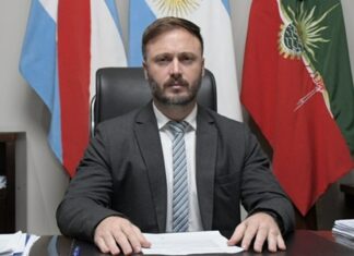 La tormenta fue tan fuerte que se lo llevó puesto al intendente Azcué