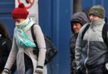 Alerta amarilla por bajas temperaturas en 12 departamentos de la provincia