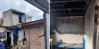 Concordia: Un niño jugaba con un encendedor y provocó un incendio en una vivienda