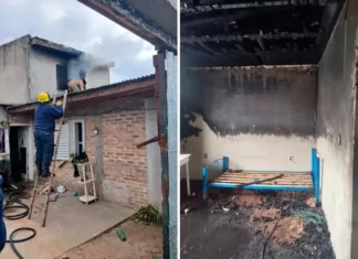 Concordia: Un niño jugaba con un encendedor y provocó un incendio en una vivienda
