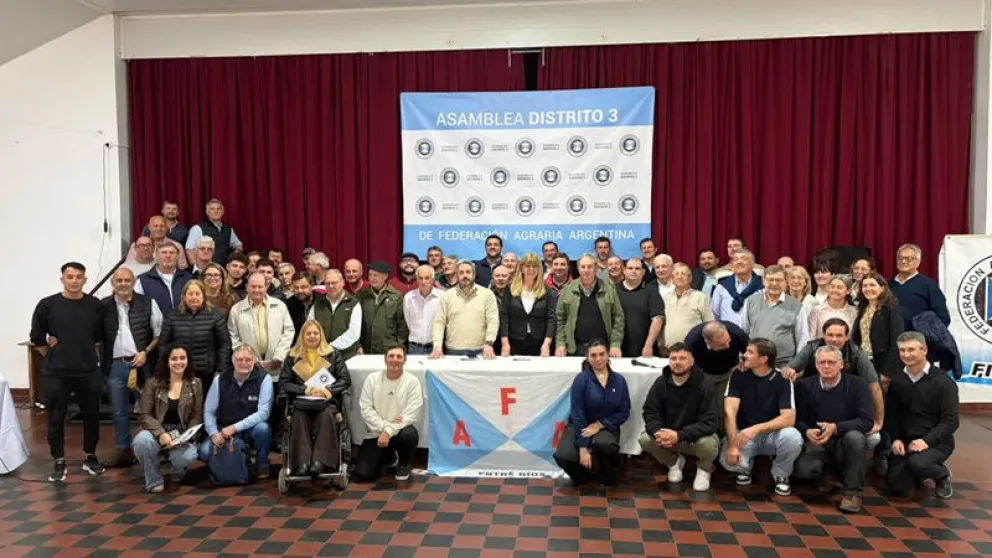 La Federación Agraria de Entre Ríos rechazó la extranjerización de tierras y advirtió por la crisis de las economías regionales