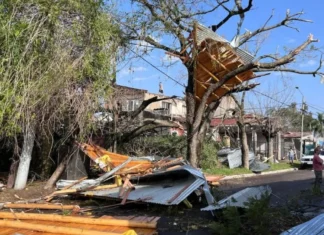 Piden declarar la emergencia en Concordia tras el temporal que causó una muerte y graves pérdidas materiales