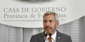 Frigerio defendió la reforma previsional