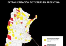 Más de 13 millones de hectáreas ya están en manos extranjeras y buscan eliminar los límites