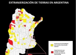 Más de 13 millones de hectáreas ya están en manos extranjeras y buscan eliminar los límites