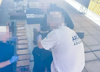 Concordia: la Aduana descubrió 16 kilos de cocaína ocultos en un camión