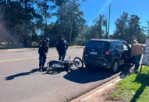 Dos personas hospitalizadas tras un choque en avenida Monseñor Rösch