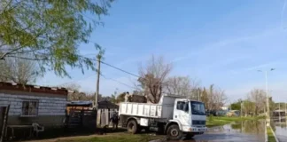 Comenzaron las evacuaciones en Concordia ante la creciente del río Uruguay