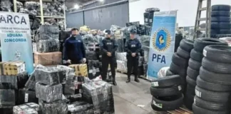 Concordia: incautaron mercadería valuada en más de $580 millones durante un operativo en la Ruta 14