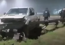 Conductor borracho chocó el guardarrail en el acceso a Villaguay: tenía 2,36 de alcoholemia