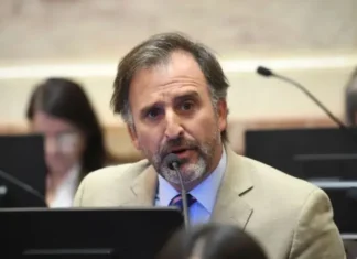 El senador libertario Joaquín Benegas Lynch tiene una empresa que gestiona ventas de tierras a extranjeros