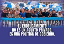 Centrales sindicales y movimientos sociales se unen en la “Marcha por los endeudados”