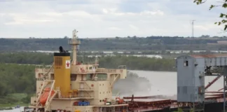 Entre Ríos lidera el transporte fluvial de granos del país: concentra nueve de cada 10 toneladas