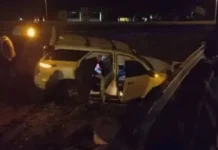 Chajarí: cinco personas resultaron heridas tras un despiste en la Ruta 14