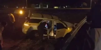 Chajarí: cinco personas resultaron heridas tras un despiste en la Ruta 14
