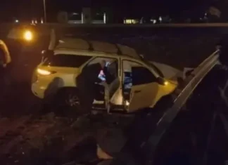 Chajarí: cinco personas resultaron heridas tras un despiste en la Ruta 14