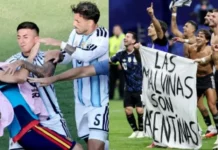 La FIFA sancionó a Leandro Paredes con 10 partidos por su pelea en la final y multó a Argentina por la bandera de Malvinas