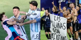 La FIFA sancionó a Leandro Paredes con 10 partidos por su pelea en la final y multó a Argentina por la bandera de Malvinas