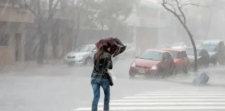 Hay alerta por lluvias y tormentas para este viernes