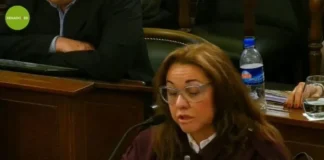 Tras la expulsión de su esposo Daniel Rossi del PJ, la senadora Patricia Díaz abandonó el bloque