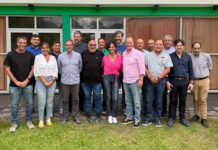 Bordet, Giano, Gay, Cresto y Busti, se reunieron en La Asociación Bancaria este viernes