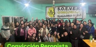 CONVICCION PERONISTA: «Los acuerdos entre cuatro paredes nos han llevado al aislamiento»