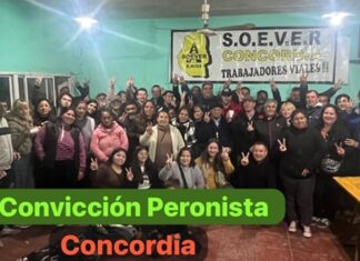 CONVICCION PERONISTA: «Los acuerdos entre cuatro paredes nos han llevado al aislamiento»