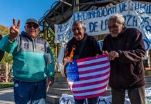 Detuvieron a manifestantes en la marcha de jubilados de los miércoles en Concordia