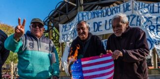 Detuvieron a manifestantes en la marcha de jubilados de los miércoles en Concordia